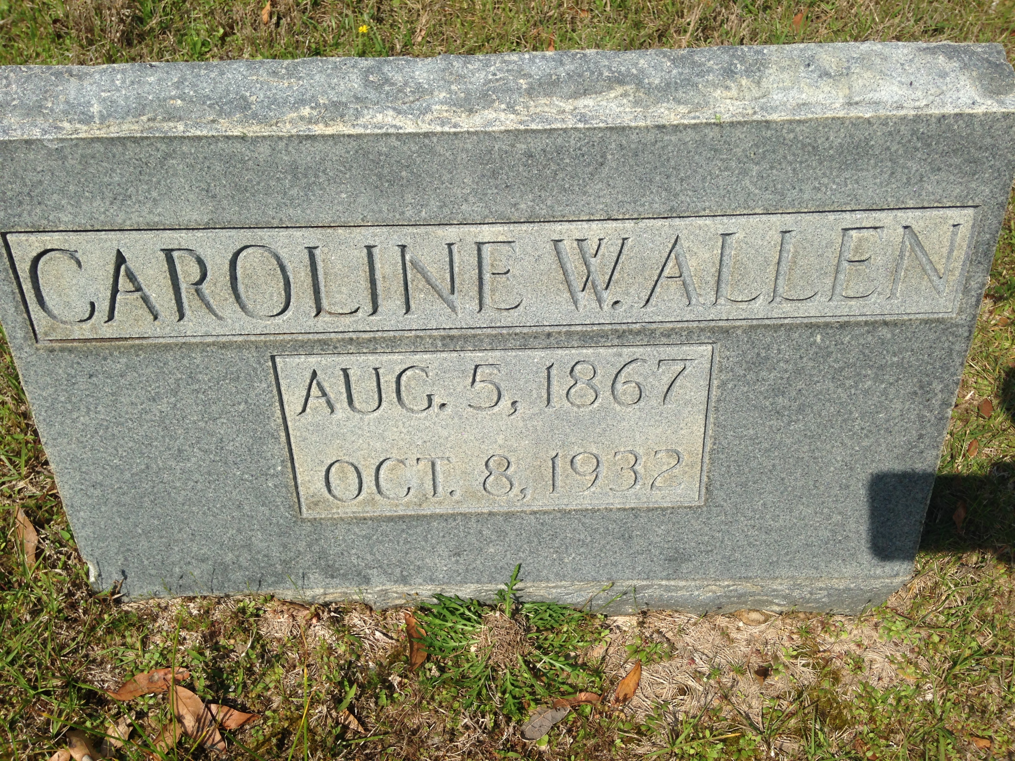 Caroline W. Allen